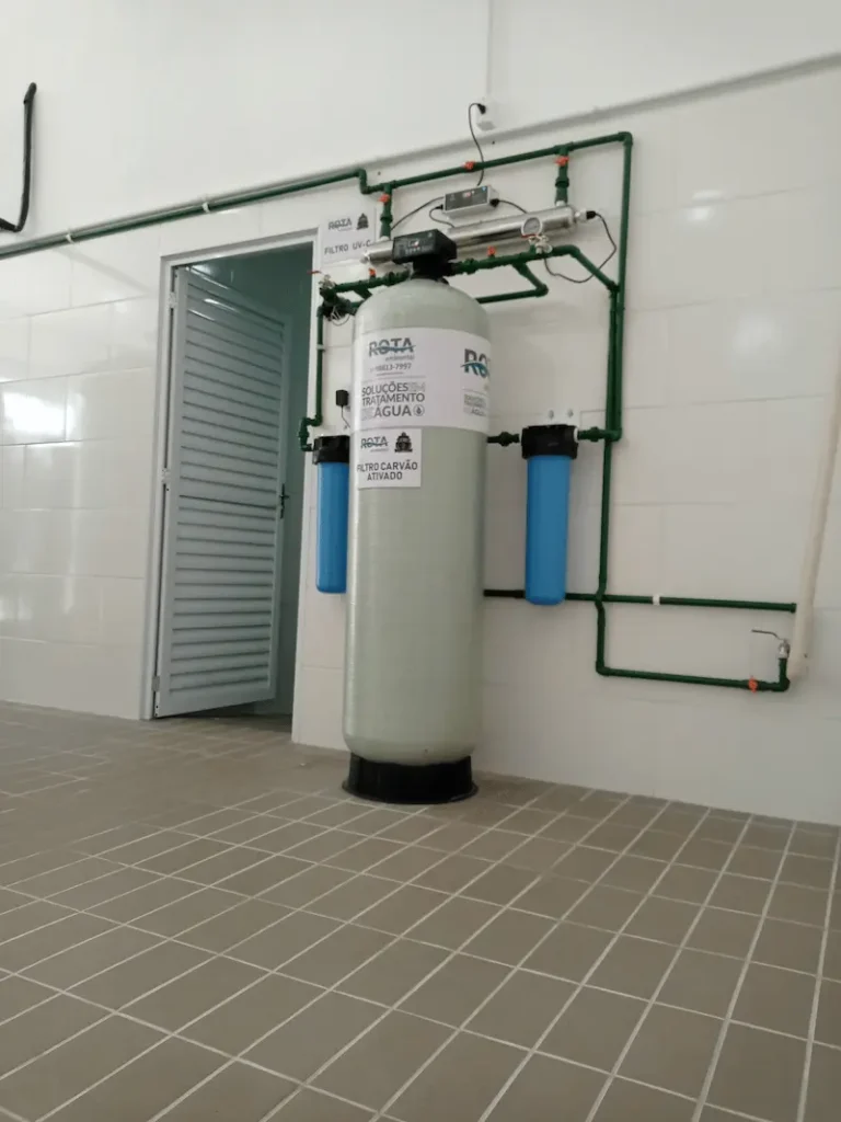 Filtros de remoção de ferro e manganês
